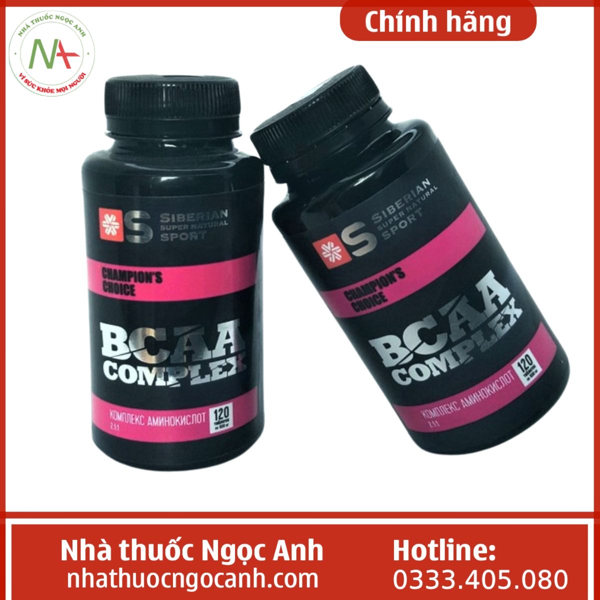 Siberian Supernatural Sport BCAA Complex có tác dụng gì, mua ở đâu