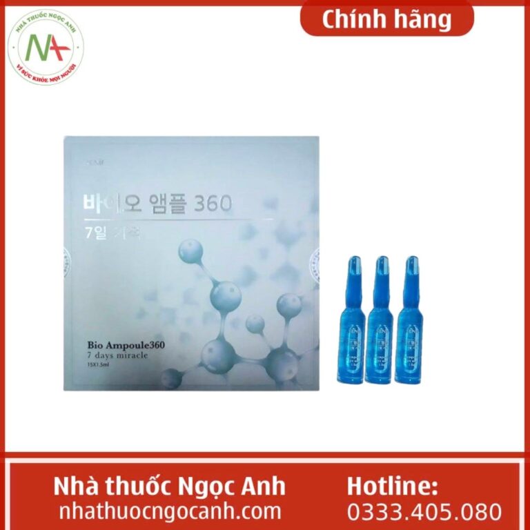 Tế bào gốc Genie DNA Acipenser Bio Ampoule 360 7 day Miracle