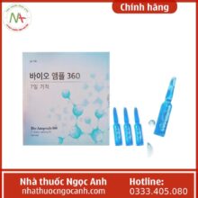 Tế bào gốc Genie DNA Acipenser Bio Ampoule 360 7 day Miracle