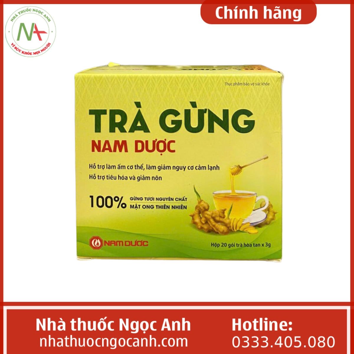 Trà gừng Nam Dược