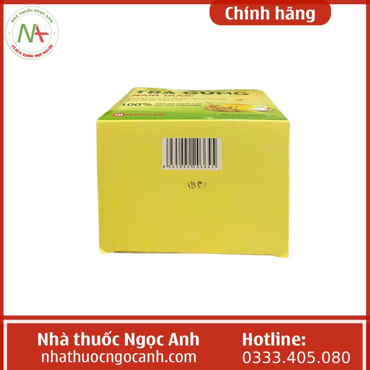 Trà gừng Nam Dược