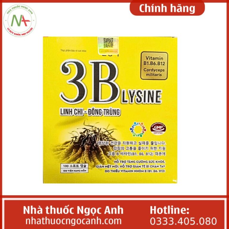 3B Lysine Linh Chi-Đông Trùng