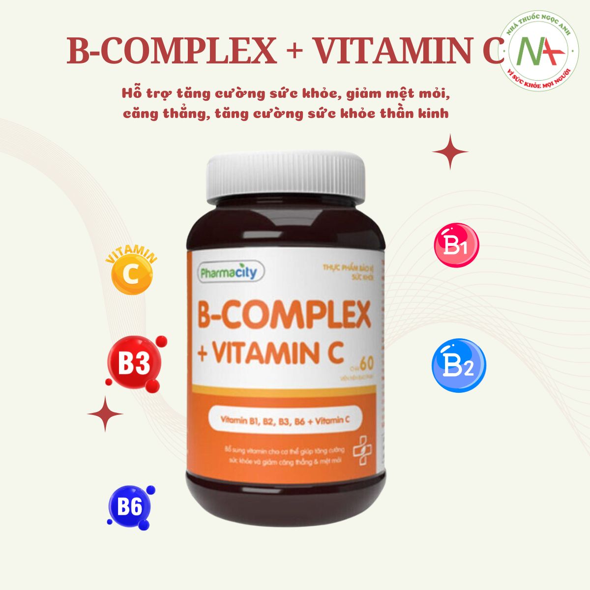 B-Complex + Vitamin C