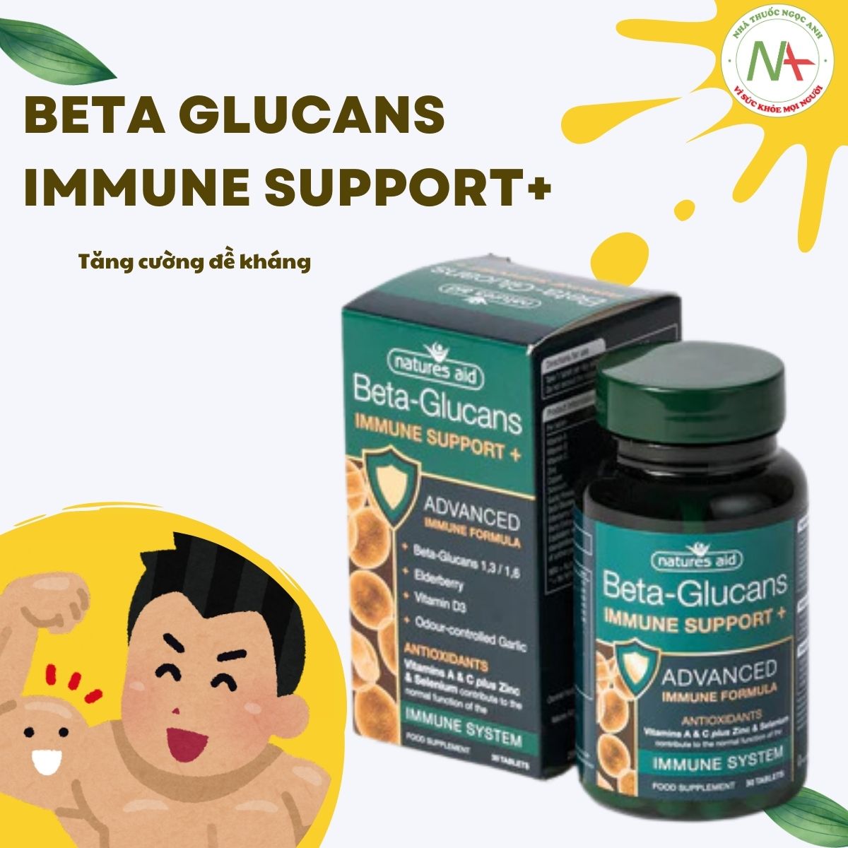 Beta Glucans Immune Support+