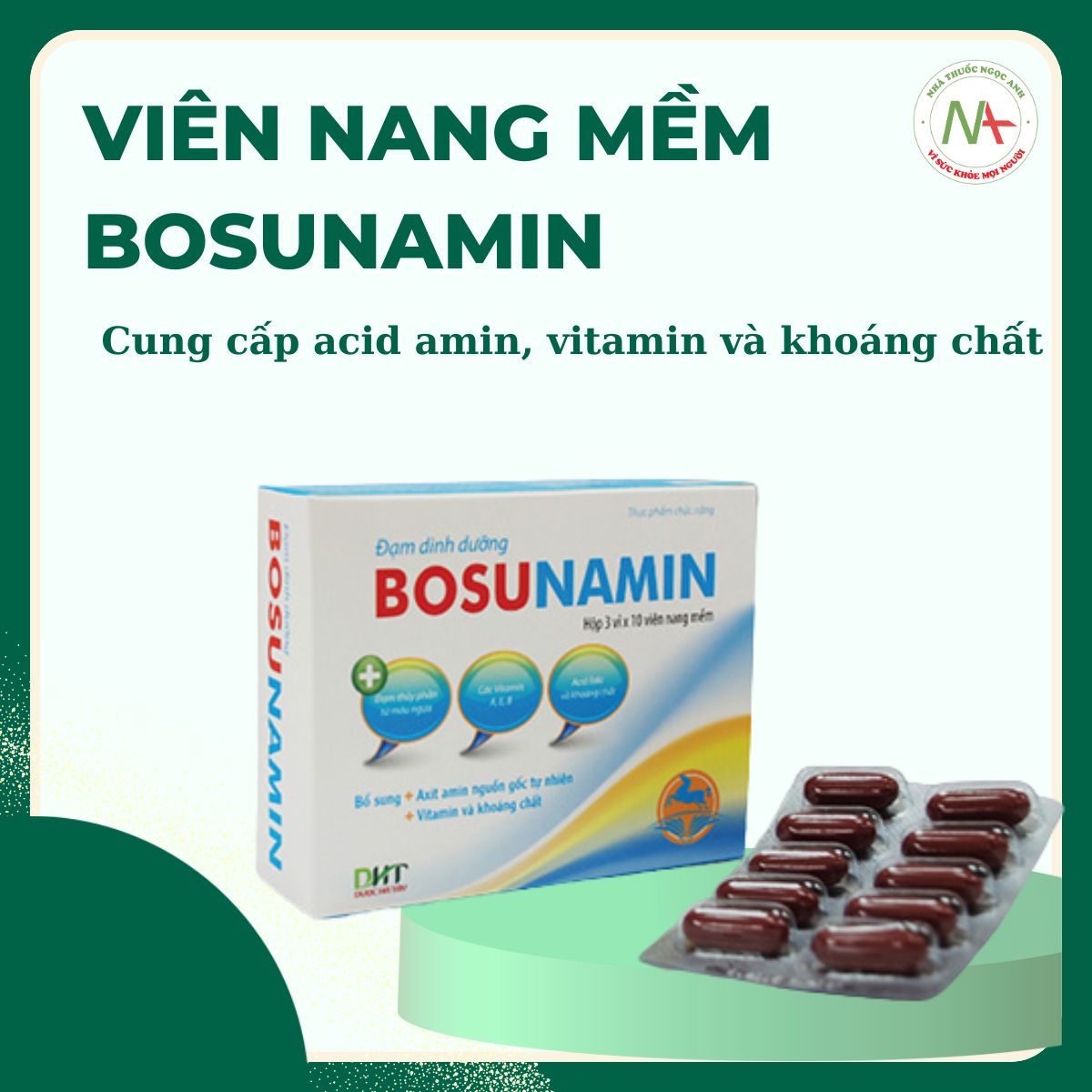 Bosunamin có công dụng gì?