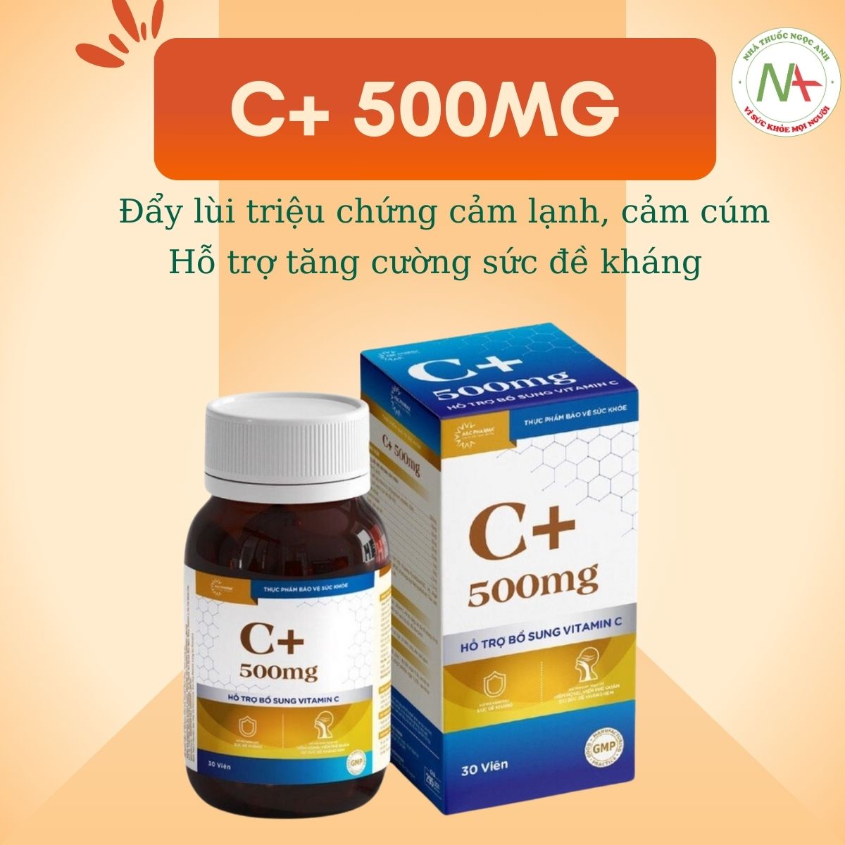 C+ 500mg có tác dụng gì?