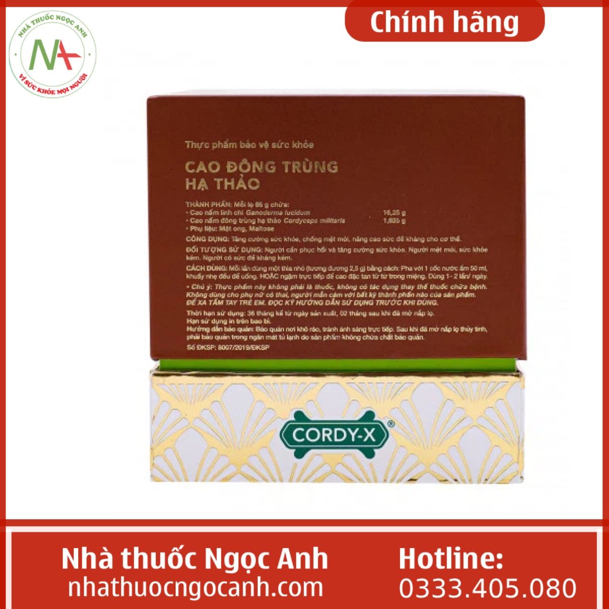 Cao Đông Trùng Hạ Thảo Cordy-X