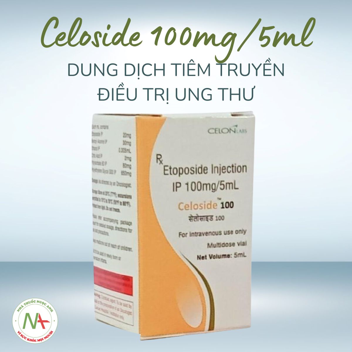 Celoside 100mg/5ml có công dụng gì?