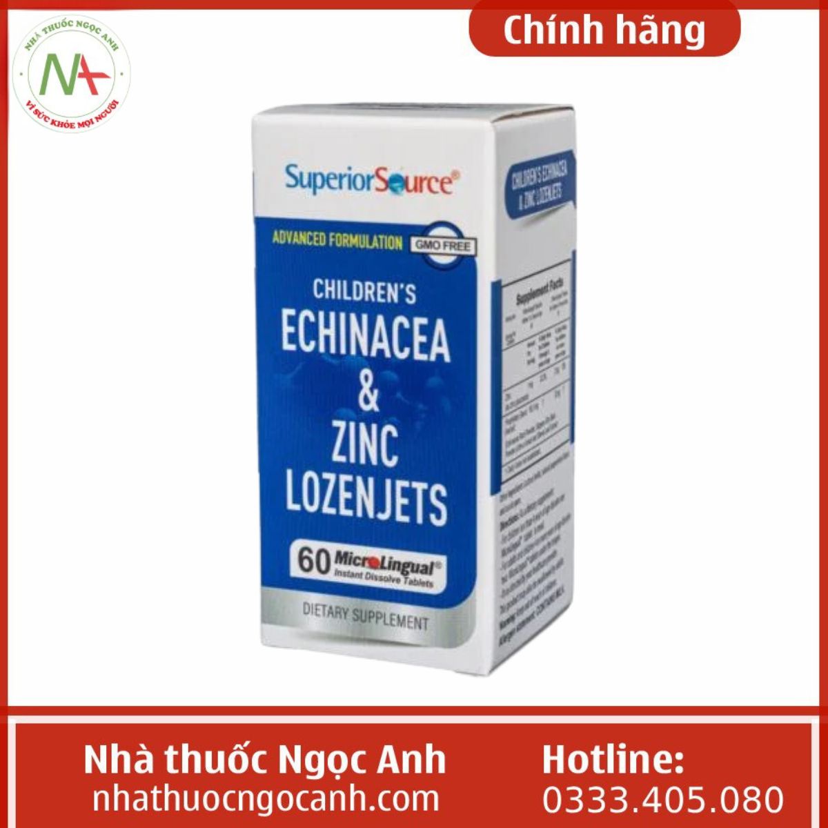 Children’s Echinacea & Zinc Lozenjets