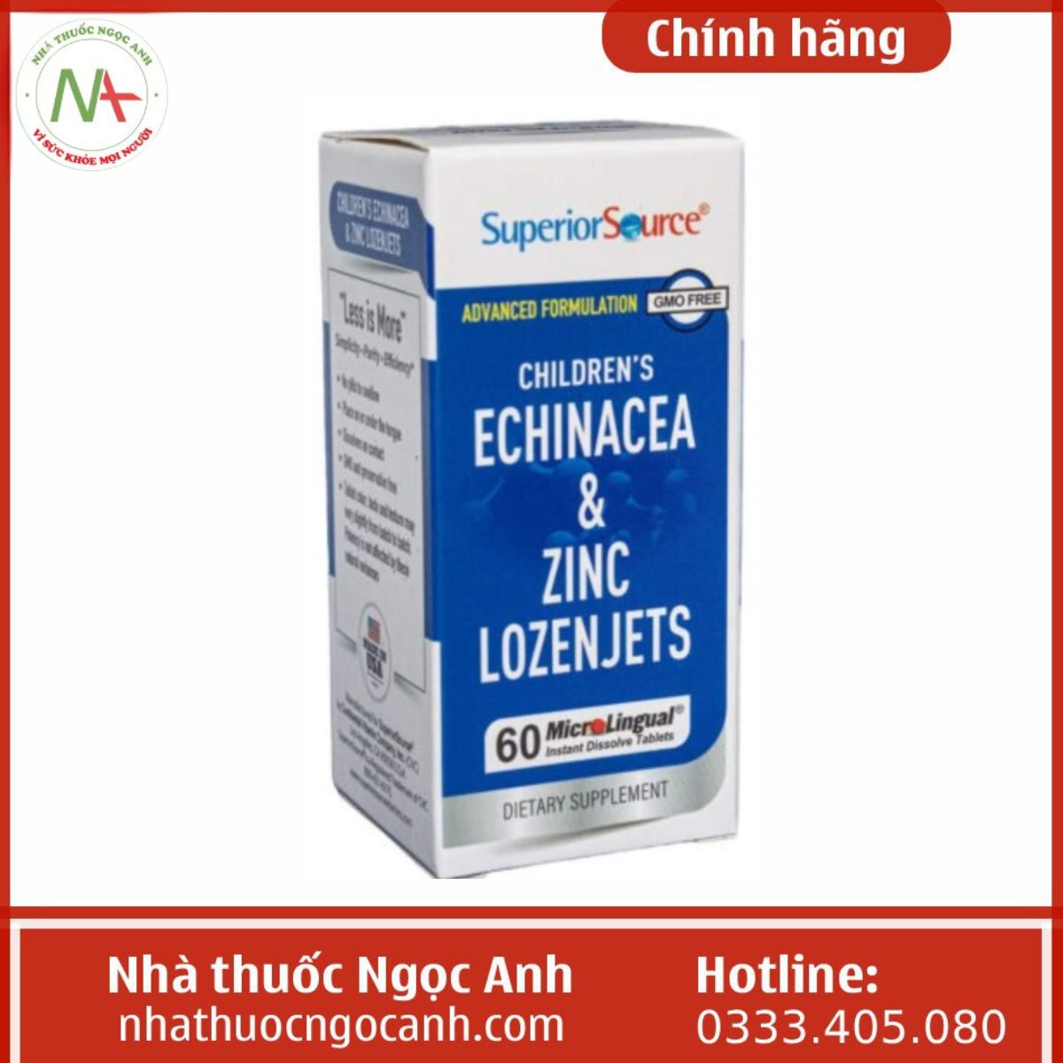 Children’s Echinacea & Zinc Lozenjets