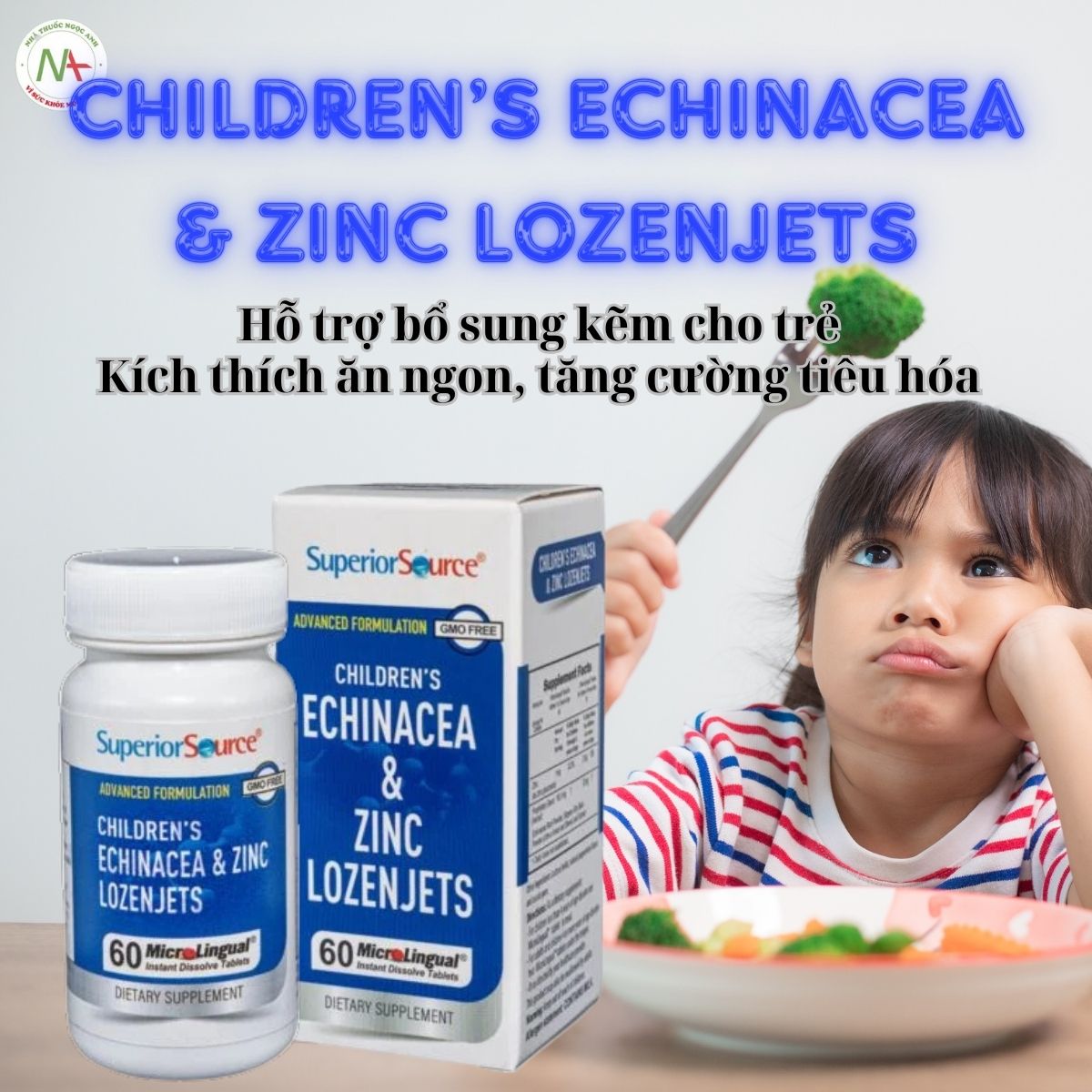 Children’s Echinacea & Zinc Lozenjets