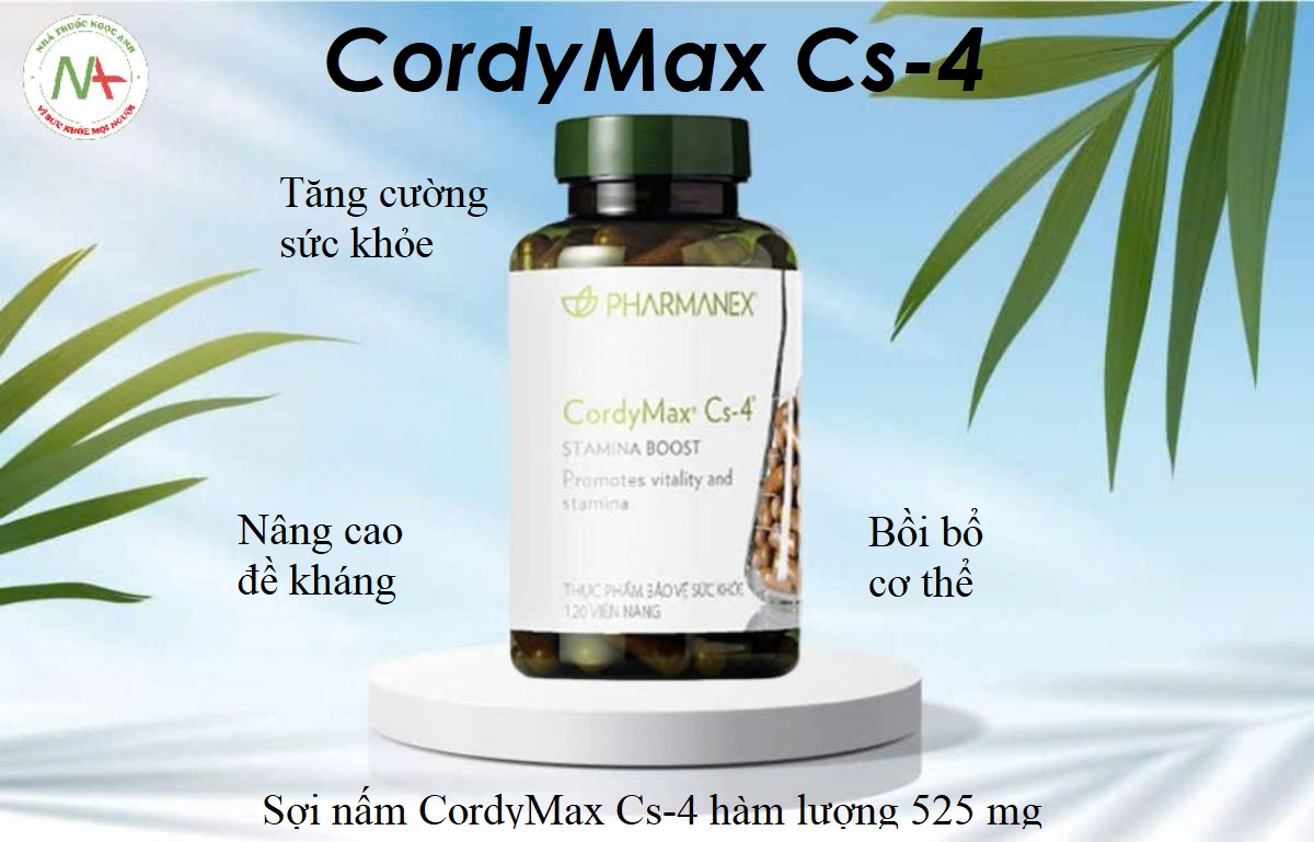 CordyMax Cs-4 có công dụng gì?