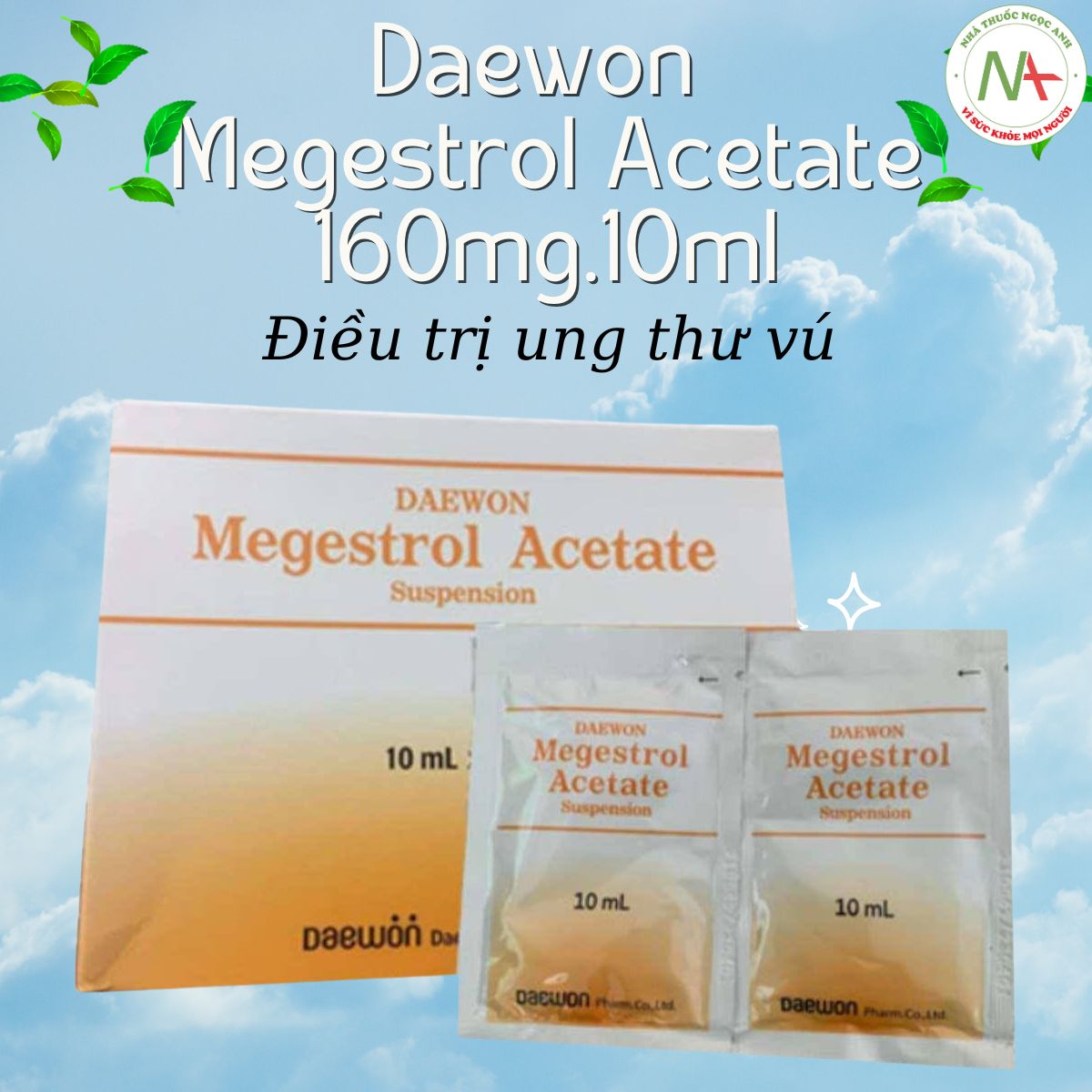 Daewon Megestrol Acetate 160mg/10ml có công dụng gì?