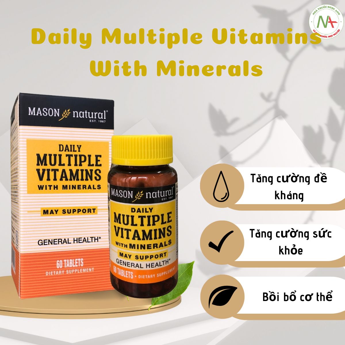 Daily Multiple Vitamins With Minerals