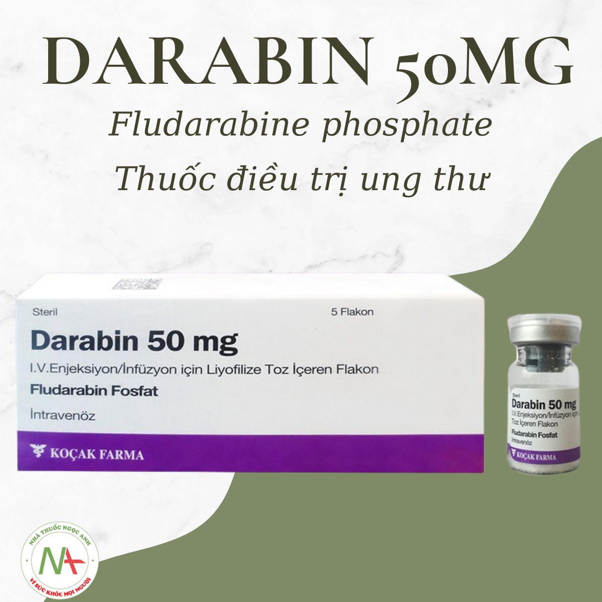 Darabin 50mg có tác dụng gì?