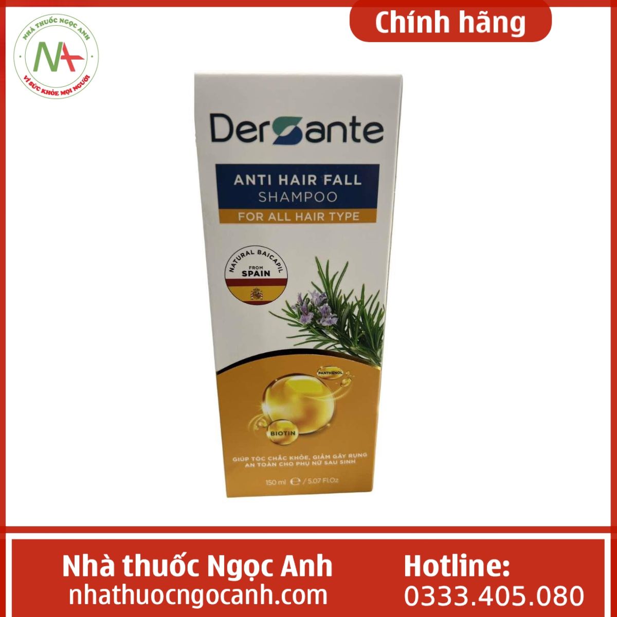 Dersante Anti Hair Fall Shampoo