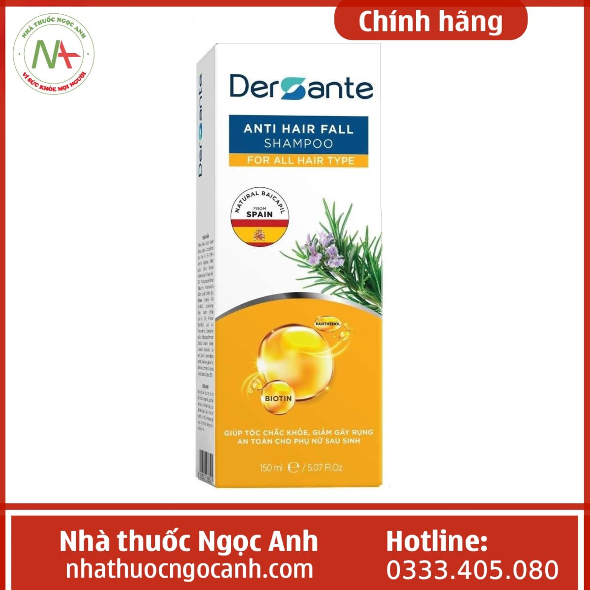 Dersante Anti Hair Fall Shampoo