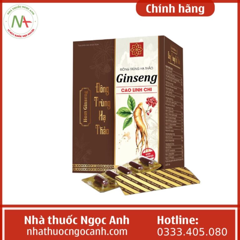 Đông Trùng Hạ Thảo Ginseng Cao Linh Chi