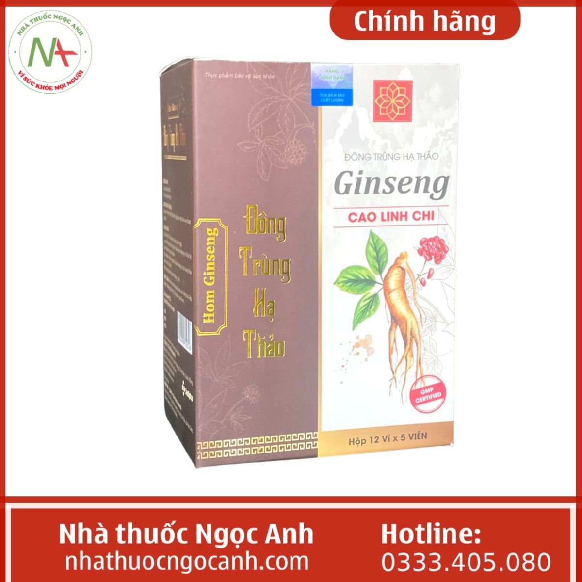 Đông Trùng Hạ Thảo Ginseng Cao Linh Chi