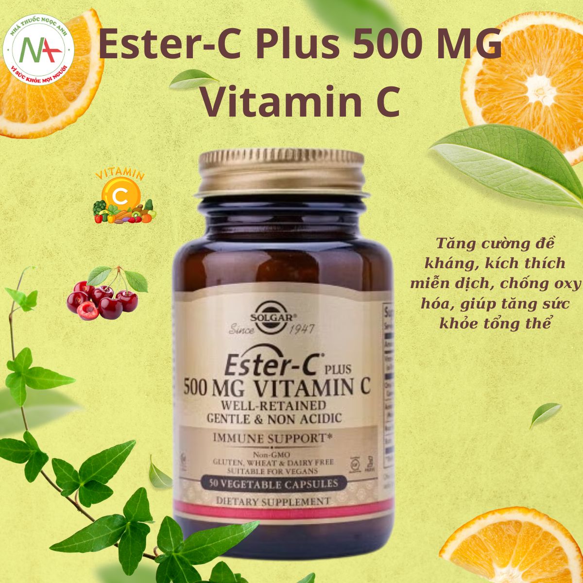 Ester-C Plus 500 MG Vitamin C