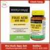 Folic acid 400mcg Mason Natural 75x75px