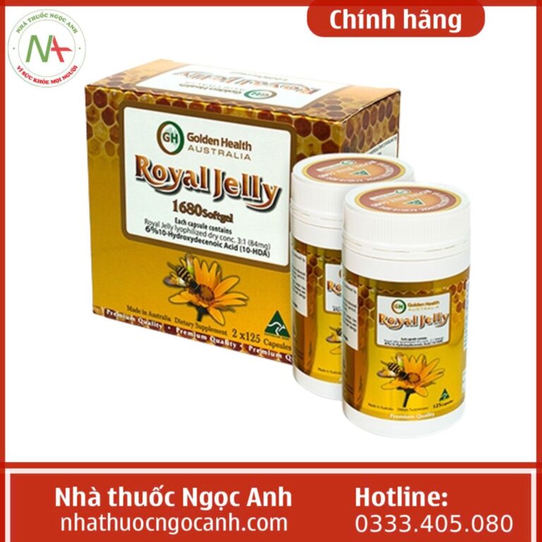 Golden Health Royal Jelly 1680 Softgel