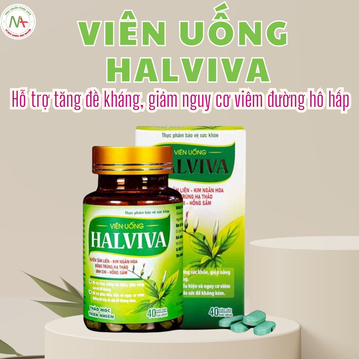 Viên uống Halviva