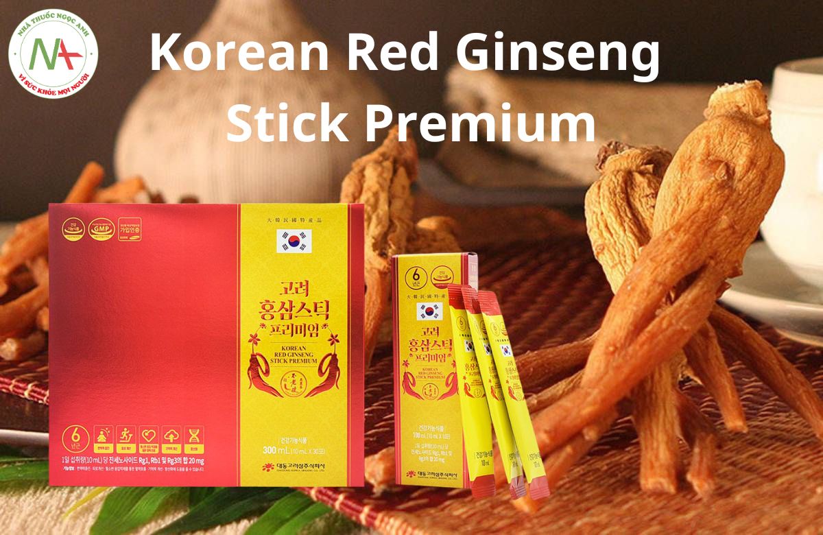 Korean Red Ginseng Stick Premium có tốt không?