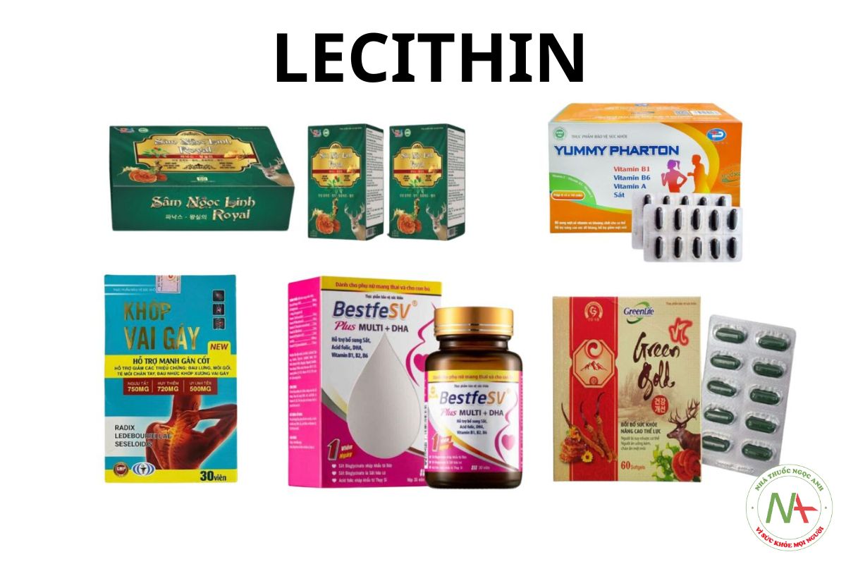 Sản phẩm chứa Lecithin