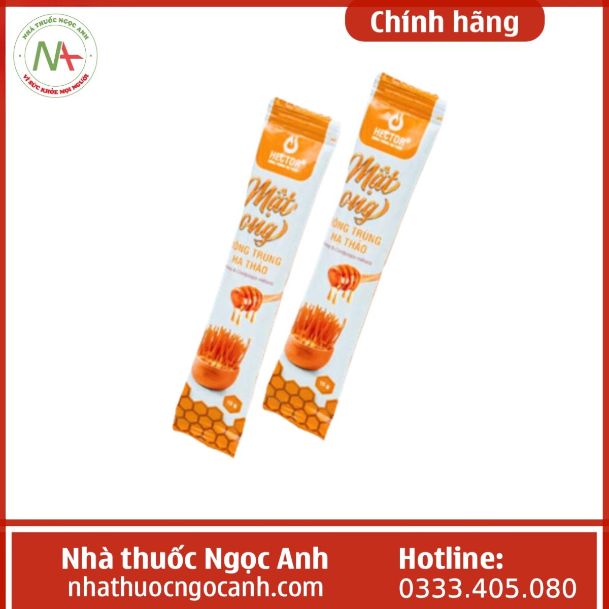 Mật ong đông trùng hạ thảo Hector