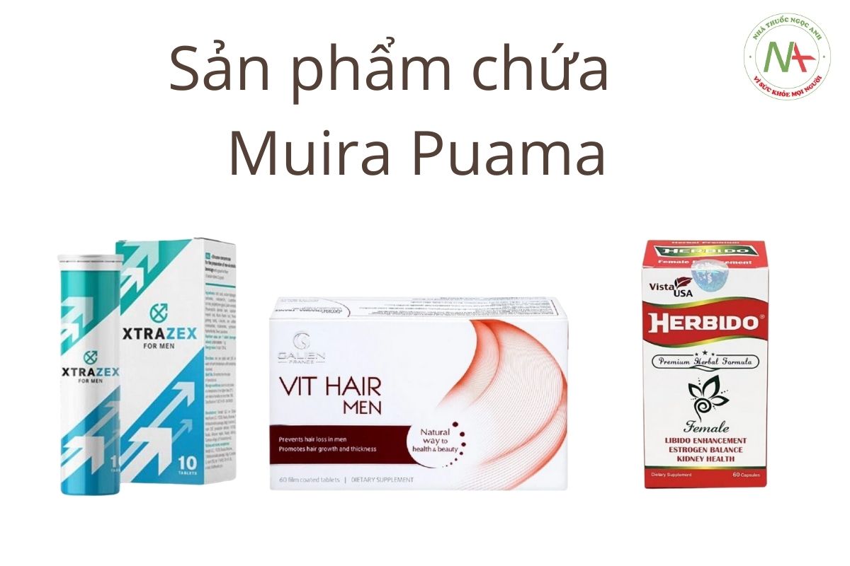 Sản phẩm chứa Muira Puama