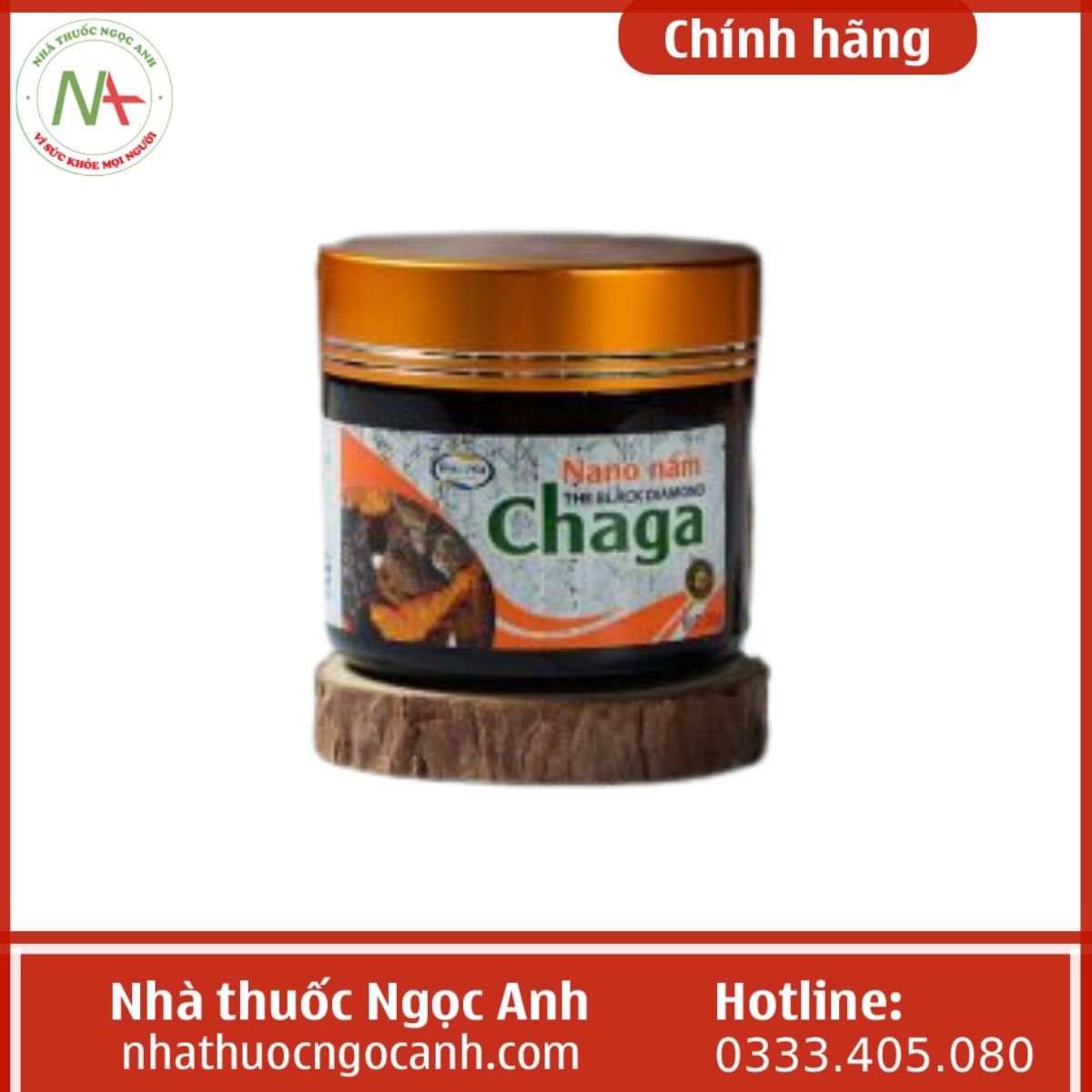 Nano Nấm Chaga The Black Diamond