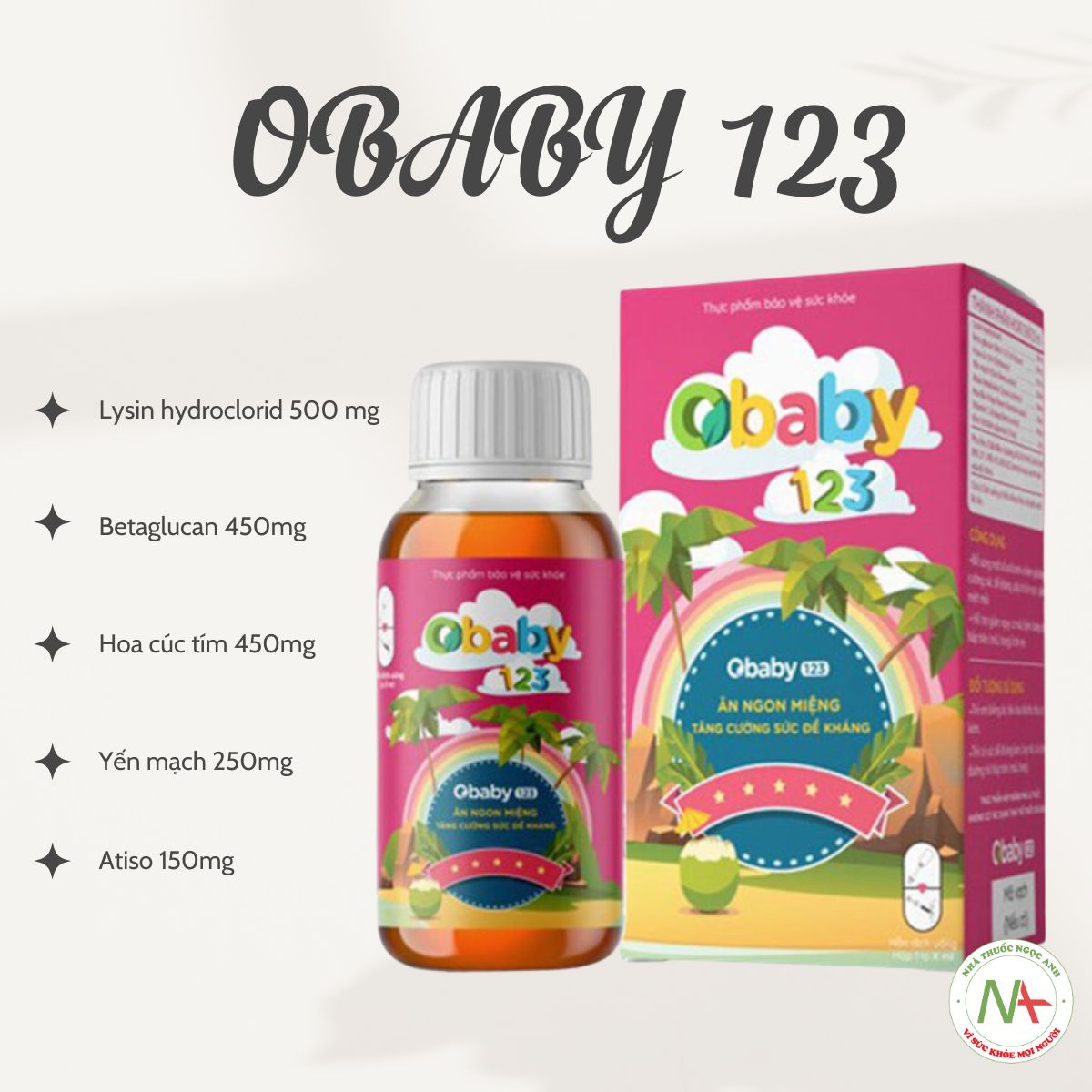 Thành phần của Obaby 123