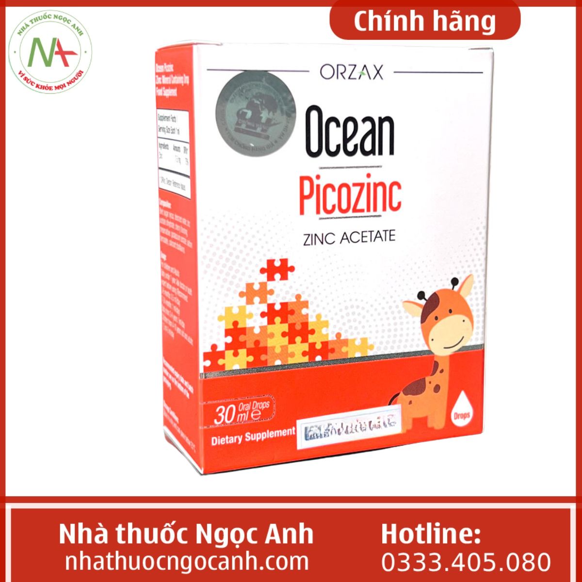 Ocean Picozinc Zinc Picolinate