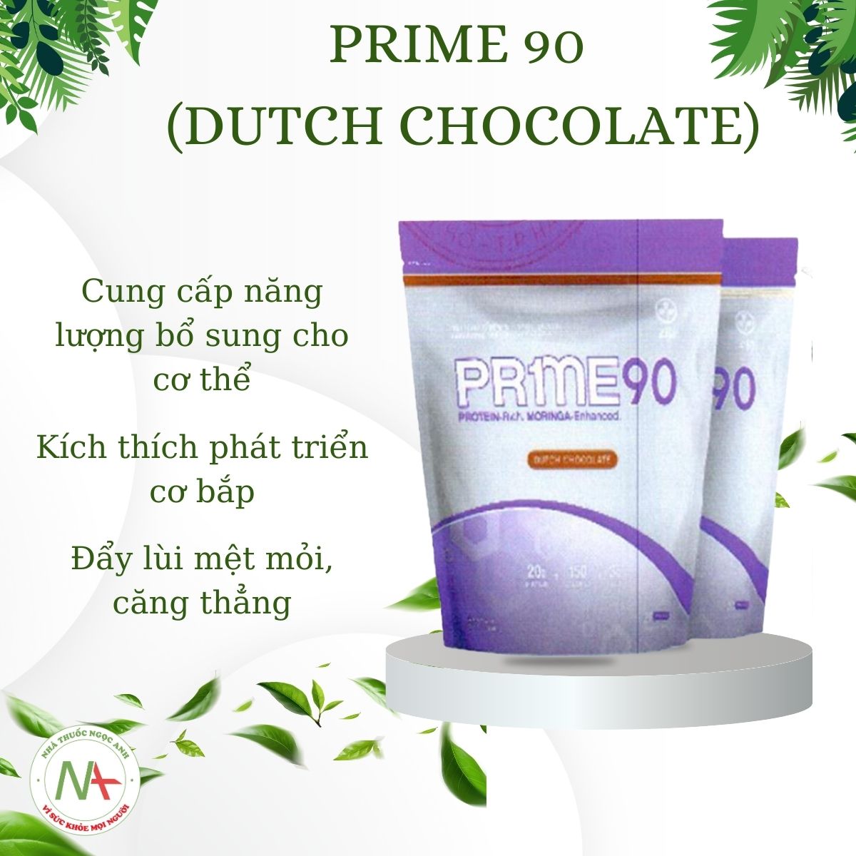 Công dụng Prime 90 (Dutch Chocolate)