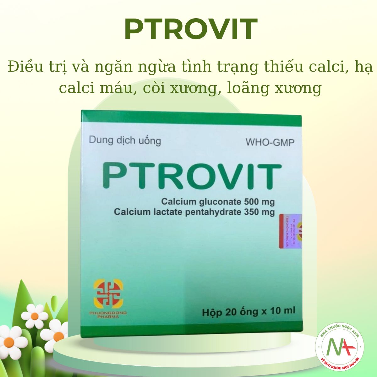 Ptrovit có công dụng gì?