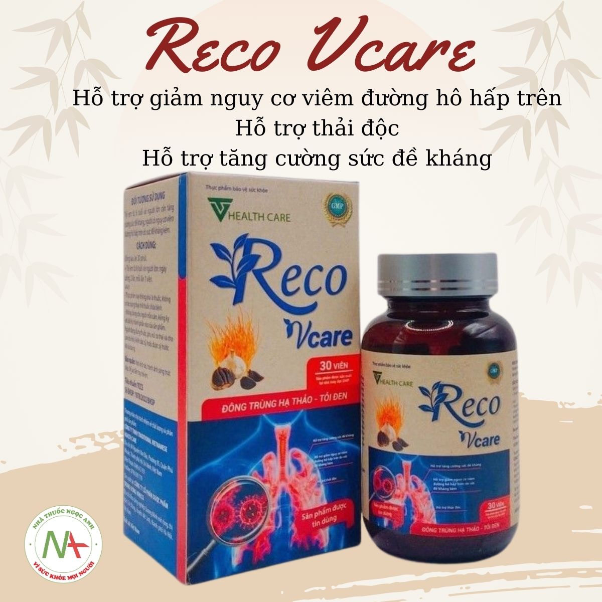 Công dụng của sản phẩm Reco Vcare