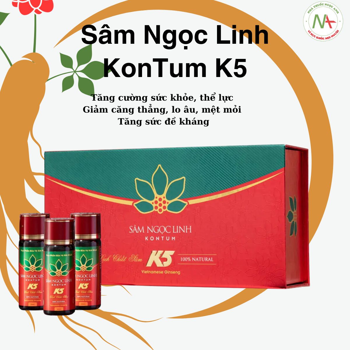 Sâm Ngọc Linh KonTum K5