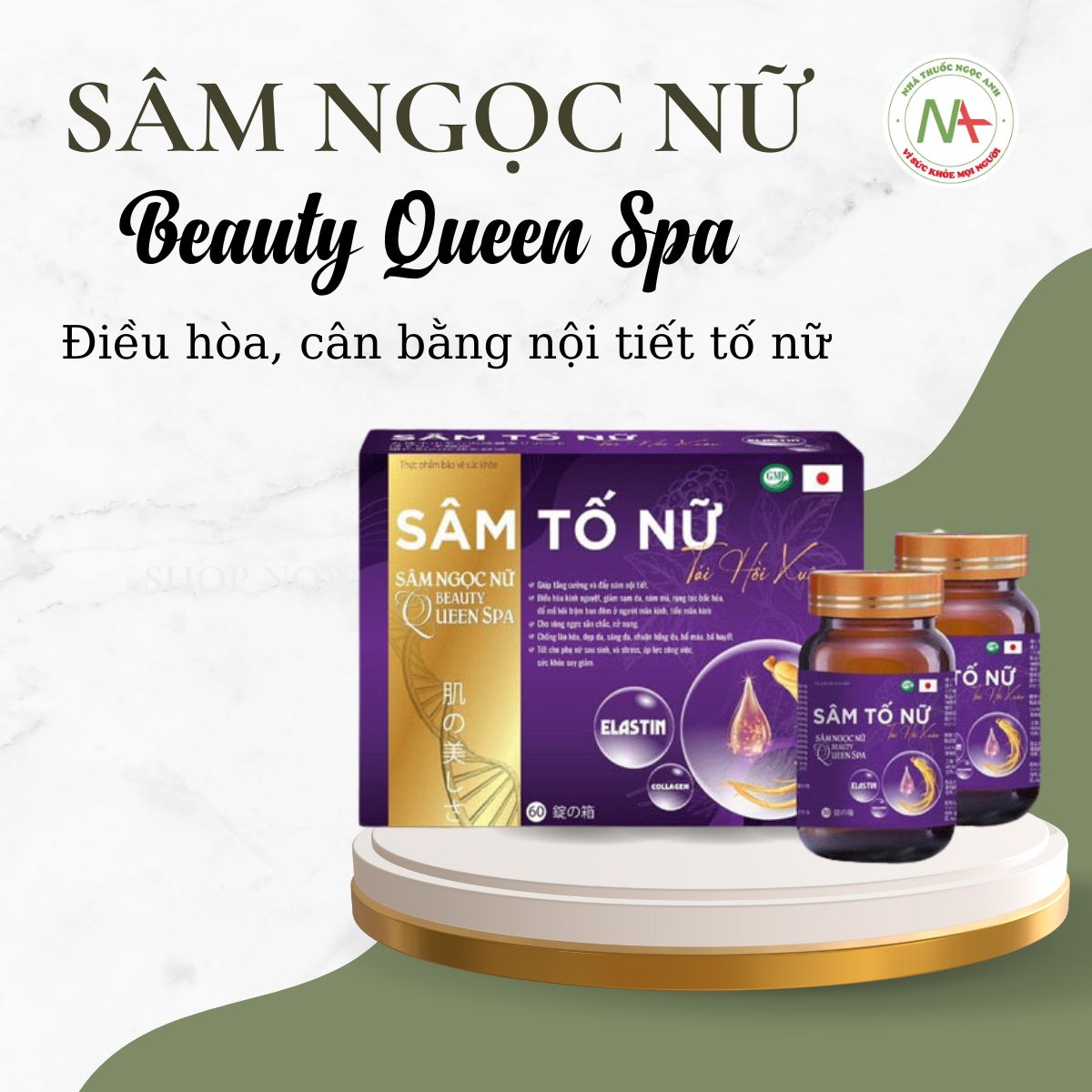 Sâm Ngọc Nữ Beauty Queen Spa có tác dụng gì?