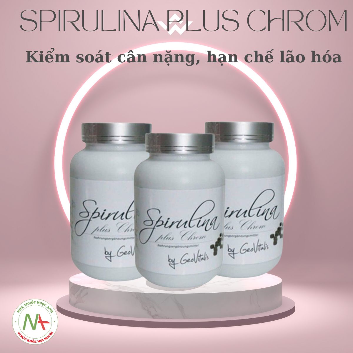 Spirulina plus Chrom có công dụng gì?