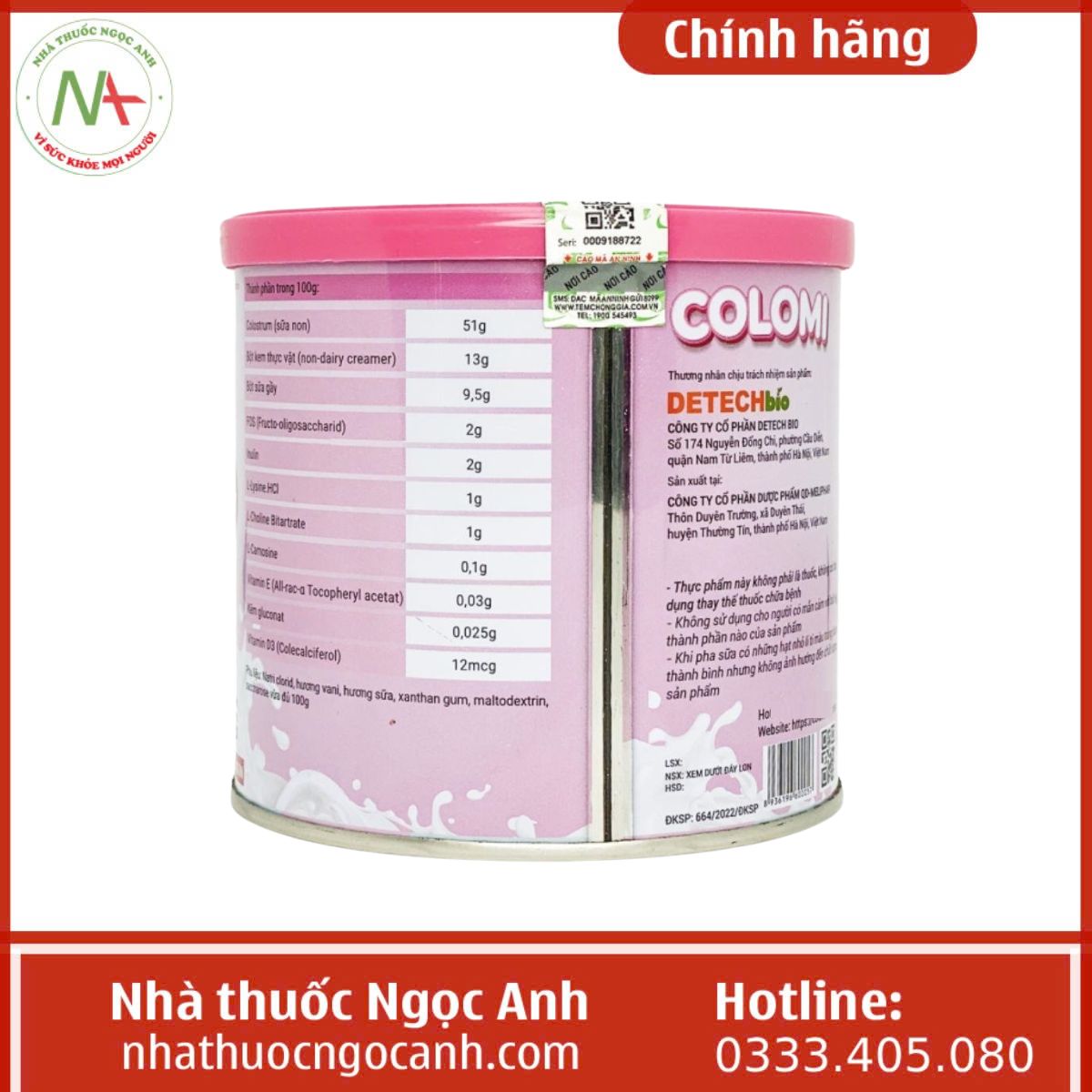 Sữa non Colomi