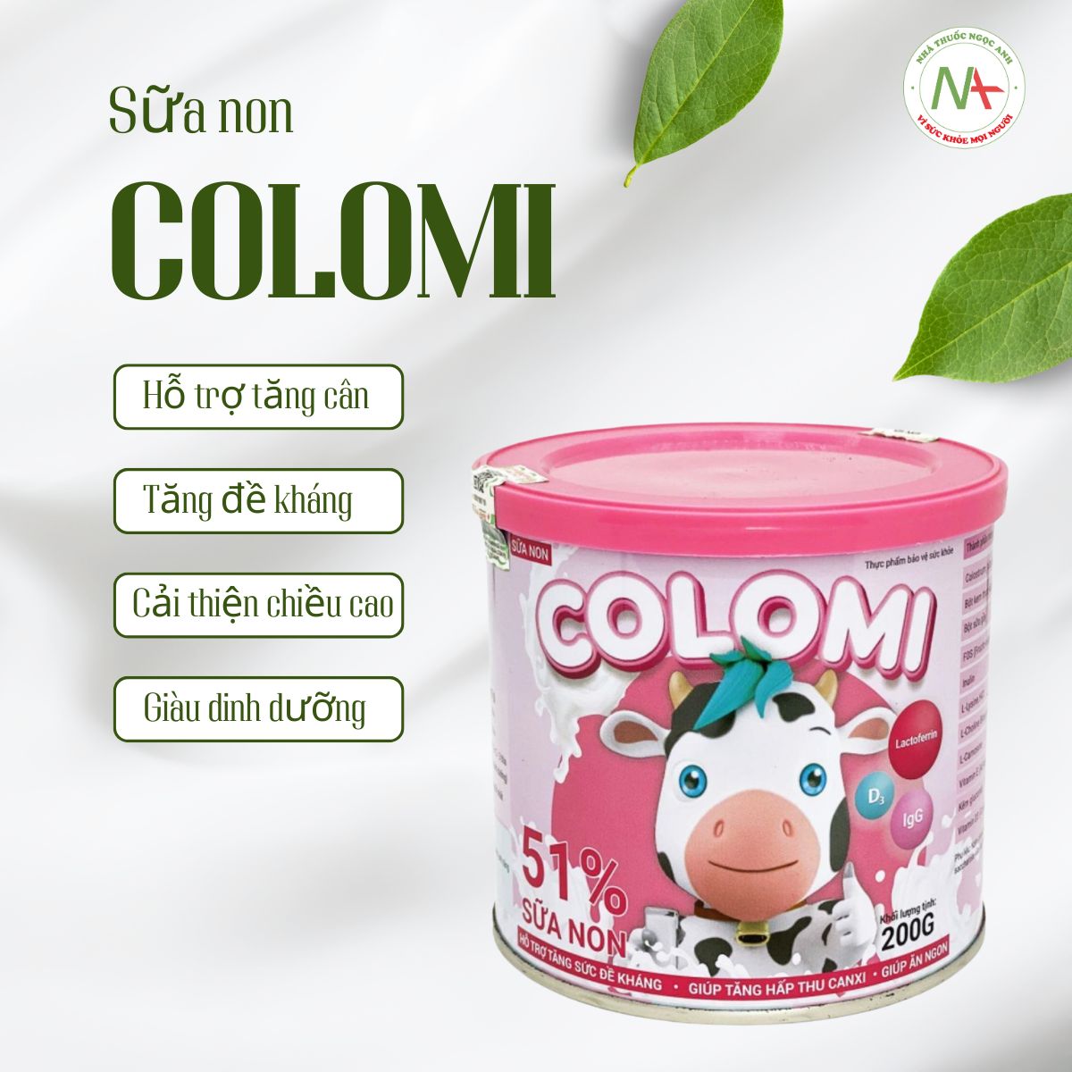 Sữa non Colomi có công dụng gì?