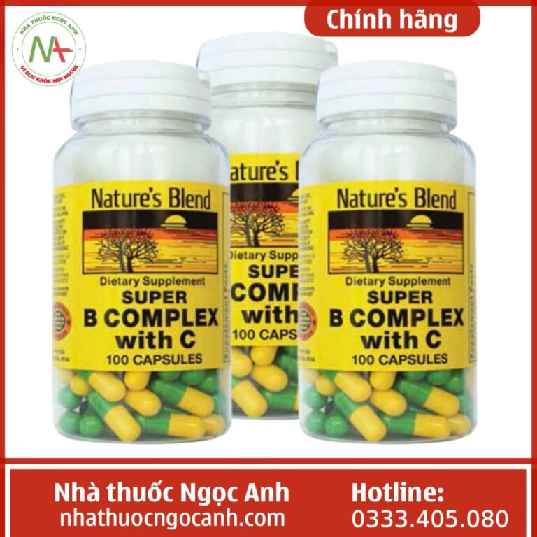 Nature's Blend Super B Complex With C