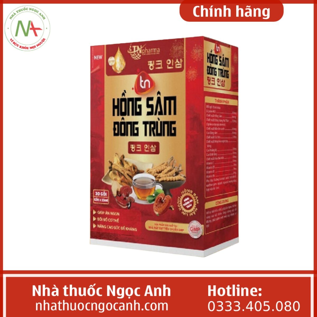 TN Hồng Sâm Đông Trùng