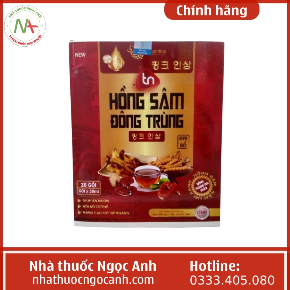 TN Hồng Sâm Đông Trùng