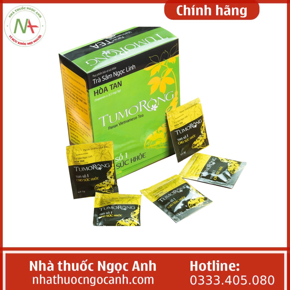 Trà Sâm Ngọc Linh Hòa Tan Tumơrông