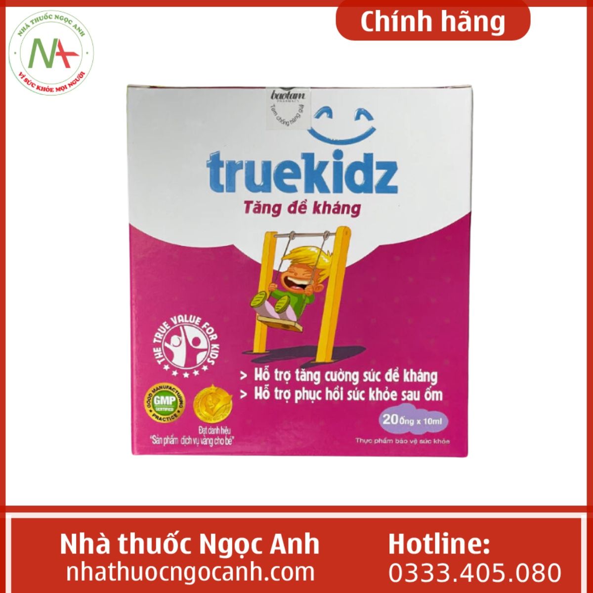 Truekidz Tăng đề kháng