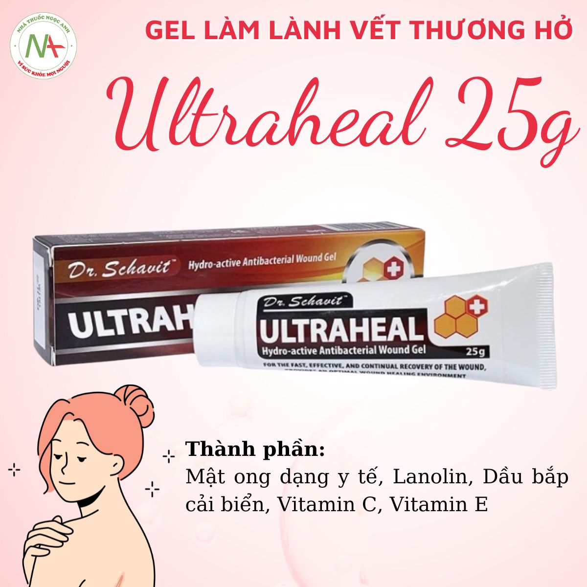 Ultraheal 25g có thành phần gì?