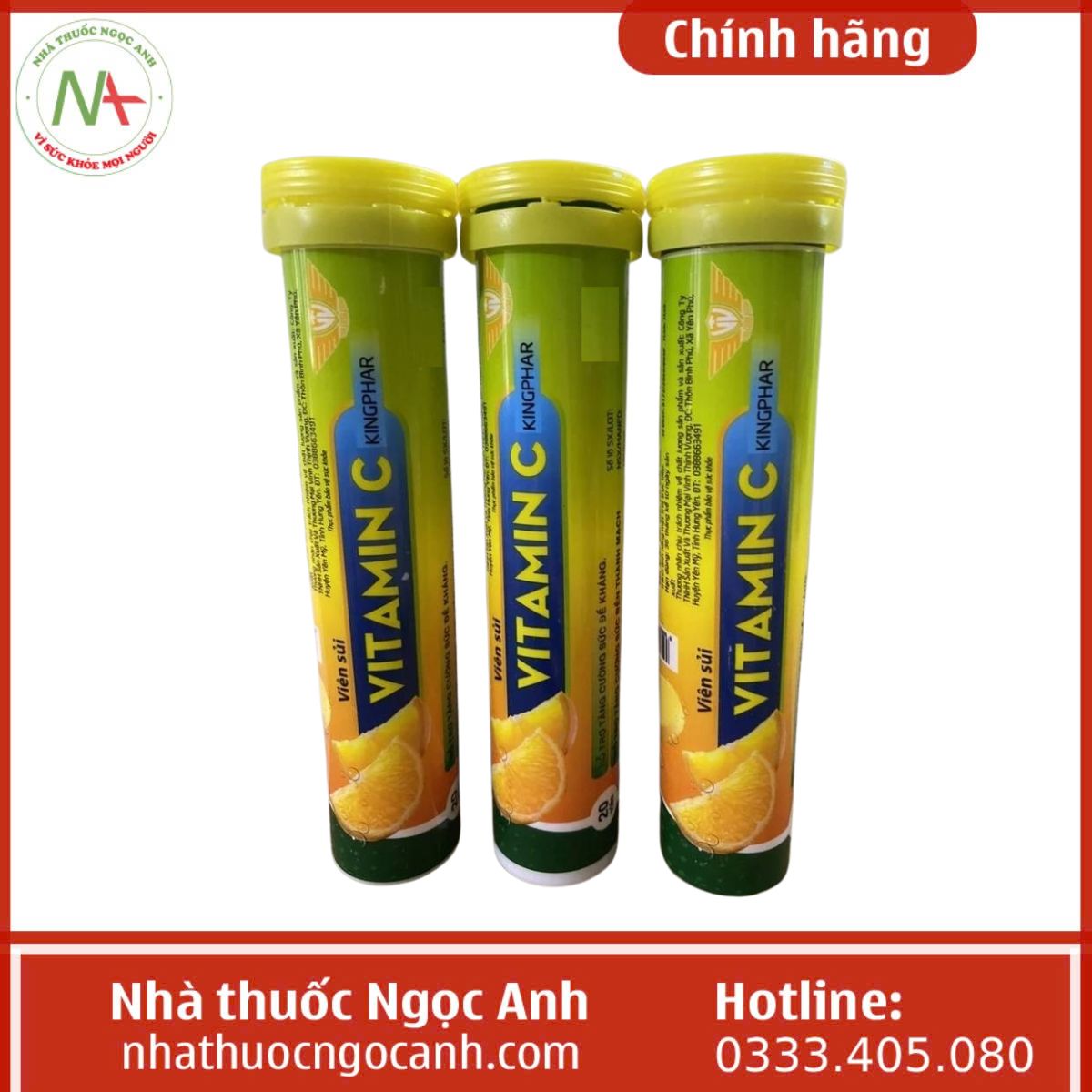 Viên Sủi Vitamin C Kingphar