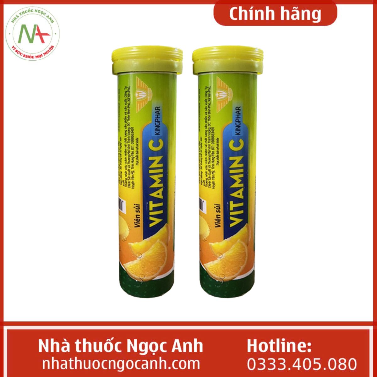 Viên Sủi Vitamin C Kingphar